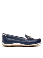 Mokasyny damskie - Geox Mokasyny D Vega Moc B D92DNB 043BC C4EA5 Granatowy - miniaturka - grafika 1