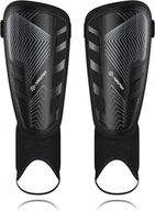 Piłka nożna - AirsFish Ochraniacze Piszczeli Dzieci CE Ochraniacze Kostki S Plus Czarne - miniaturka - grafika 1