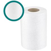 Stojaki na ręczniki papierowe - Ręcznik papierowy w roli biały celuloza 2-warstwowy 2x18g 50m IDEST mini 1szt. /RCMI2050/ - miniaturka - grafika 1