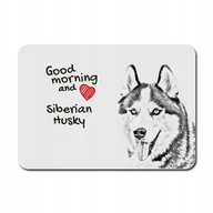 Podkładki pod mysz - Husky syberyjski Podkładka pod mysz myszkę Grafika - miniaturka - grafika 1