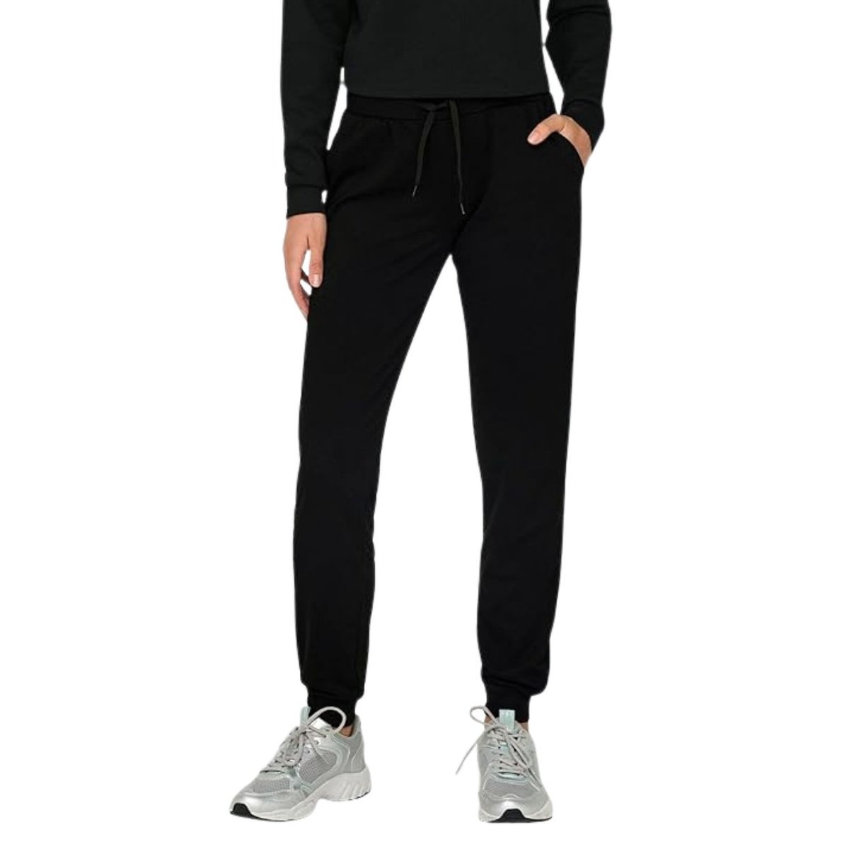 Spodnie damskie Only Payna sportowe dresowe czarne-XS