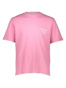 Koszulki męskie - Jack & Jones Koszulka "Norrebro" w kolorze jasnoróżowym - miniaturka - grafika 1