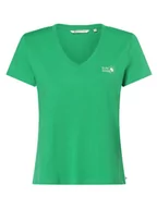 Koszulki i topy damskie - Tom Tailor Denim - T-shirt damski, zielony - miniaturka - grafika 1