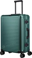 Walizki - Walizka średnia Travelite Next 67cm Zielona - miniaturka - grafika 1