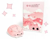 Myszki - Akko Angie Mysz Optyczna Bezprzewodowa Komputerowa Myszki Do Laptopa Różowa - miniaturka - grafika 1