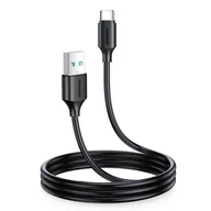 Kable USB - Joyroom kabel do ładowania / transmisji danych USB - USB Typ C 3A 1m czarny S-UC027A9 - miniaturka - grafika 1