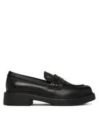 Półbuty damskie - JOOP! Loafersy Coccodrilo Misto 4140008274-900 Czarny - miniaturka - grafika 1
