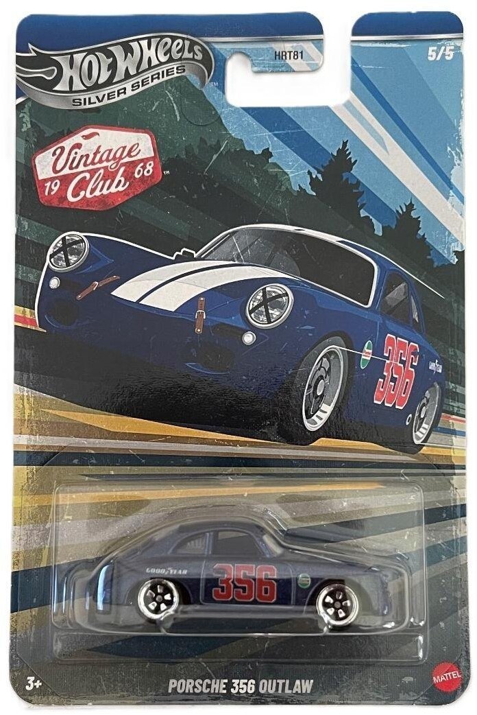 Mattel Hot Wheels Vintage Club Porsche 356 Outlaw Edukamp 0194735358977