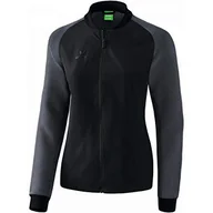 Kurtki damskie - Erima Premium ONE 2.0 damska kurtka prezentacyjna, szary melanż/czarny/limonkowy pop, 44 czarny czarny/szary 42 1011921 - miniaturka - grafika 1