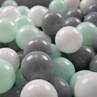 Piłki Kulki piłeczki plastikowe Kolorowe 100 szt - Namioty i tipi dla dzieci - miniaturka - grafika 1