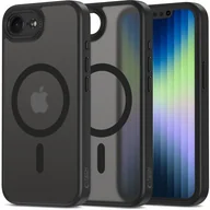 Etui i futerały do telefonów - Etui TECH-PROTECT MagCam MagSafe do Apple iPhone 16e Czarny mat - miniaturka - grafika 1
