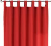 Zasłony - Zasłona na szelkach 1 szt., czerwony, 1szt 130 x 260 cm, Loneta - miniaturka - grafika 1