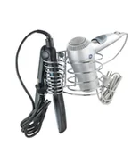 Wieszaki łazienkowe - Wenko Uchwyt na suszarkę do włosów i prostownicę Milano, 21x11,5x12 cm - miniaturka - grafika 1