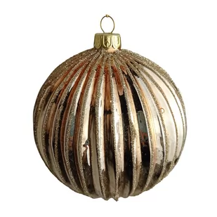 Goodwill CC DESIGN INTERIOR Szklana bombka 3D 10 cm - Bombki - miniaturka - grafika 1