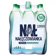 Woda - Nałęczowianka Naturalna woda mineralna delikatnie gazowana 1,5 l x 6 sztuk - miniaturka - grafika 1