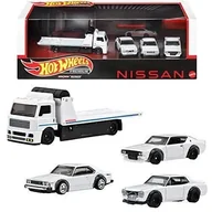 Samochody i pojazdy dla dzieci - HOT WHEELS PREMIUM 2023 NISSAN SKYLINE  4szt ZESTAW HKC16 - miniaturka - grafika 1