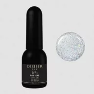 Lakiery hybrydowe - Didier Lab Top no wipe POP STAR, No1, 8ml - miniaturka - grafika 1