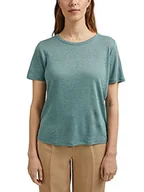 Koszulki i topy damskie - ESPRIT Collection T-shirt damski, 460/ciemny turquoise, L - miniaturka - grafika 1