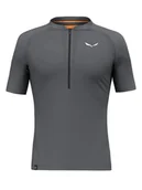 Koszulki sportowe męskie - Salewa Koszulka funkcyjna "Pedroc Pro" w kolorze szarym - miniaturka - grafika 1