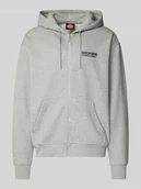 Bluzy męskie - Bluza rozpinana z kieszenią kangurką model ‘BOLIVAR’ - miniaturka - grafika 1