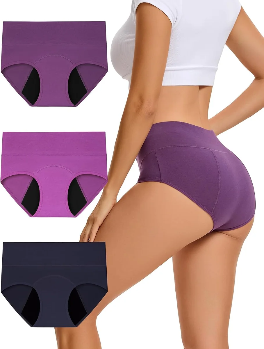 Innersy Majtki menstruacyjne damskie rozmiar 46 3 sztuki lekki przepływ