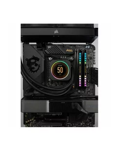 Corsair DDR5 64GB - 6000 - CL - 38 - Dual-Kit - DIMM - CMT64GX5M2B6000C40, Dominator Platinum RGB, XMP, Kolor: CZARNY - Pamięci RAM - miniaturka - grafika 1