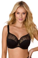 Biustonosze - Biustonosz półusztywniany Vena VB-425 czarny - miniaturka - grafika 1