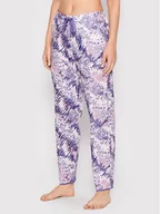 Piżamy damskie - Cyberjammies Spodnie piżamowe Camila 9374 Fioletowy Relaxed Fit - miniaturka - grafika 1