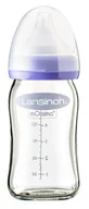 Butelki dla niemowląt - Lansinoh Butelka ze smoczkiem Natural Wave 160ml - miniaturka - grafika 1