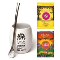 Yerba Mate - Mate Green Zestaw Yerba Mate Huevo White + Tykwa Bombilla 2 x 50 g - miniaturka - grafika 1