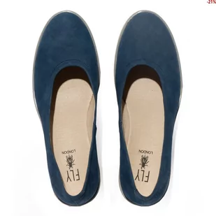 Czółenka Fly London NUMA 570 Blue Cupido P601570006 - Czółenka - miniaturka - grafika 4