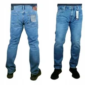 Spodnie męskie - Jeansy Tommy Hilfiger Denton męskie proste MW0MW09610- oryginalne - W32/L34 - miniaturka - grafika 1