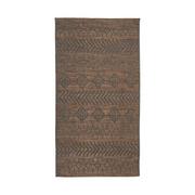 Dywany - Chodnik dywanowy Malaga aztec juta brązowy 80 x 200 cm - miniaturka - grafika 1