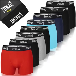 Everlast Bokserki Męskie Bawełniane Bm401 8 Sztuk Rozmiar L - Majtki męskie - miniaturka - grafika 1