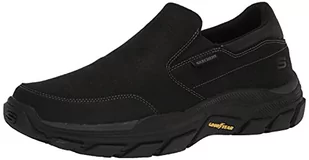 Skechers Męskie klapki Respected-Calum, Bbk, 40 EU - Klapki i japonki męskie - miniaturka - grafika 1