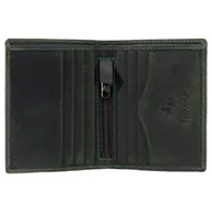 Portfele - Skórzana banknotówka Visconti Hunter V-705 RFID - zielony - miniaturka - grafika 1