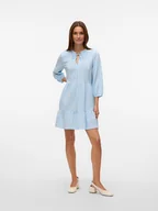 Sukienki - Vero Moda Sukienka w kolorze błękitnym - miniaturka - grafika 1