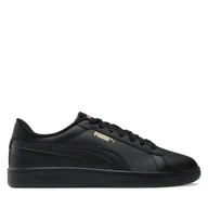 Sneakersy męskie - Sneakersy Puma Smash 3.0 L 390987 10 Czarny - miniaturka - grafika 1