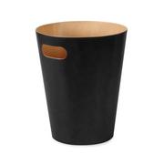 Kosze na śmieci - Kosz na śmieci WOODROW umbra - TRASHCAN/WOODROW/BLACK/WOOD - miniaturka - grafika 1