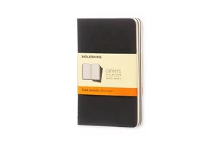 Moleskine Zestaw 3 Zeszytów Cahier Journals P 9x14cm) w linie czarny Prime Line - Zeszyty szkolne - miniaturka - grafika 2