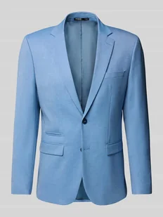 Marynarka na dwa guziki o kroju slim fit z kieszeniami z patką model ‘NEIL’ - Marynarki męskie - miniaturka - grafika 1