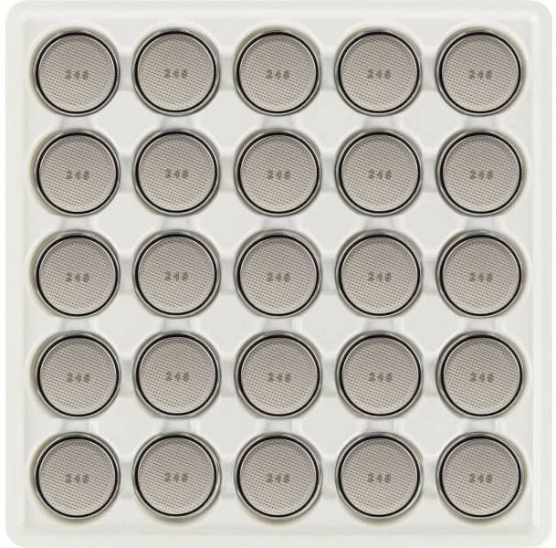 1x500 GP CR2025 Lithium 3V Knopfzelle BULK Schrumpfpack