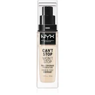 Podkłady do twarzy - NYX Professional Makeup Cant Stop Wont Stop Foundation 01 Pale - miniaturka - grafika 1