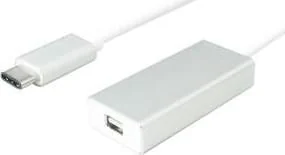 Value VALUE USB3.1 Displ.Adpt.TypC MiniDP1.2 - 12.99.3225 - Tulejki, adaptery, redukcje do aparatów - miniaturka - grafika 1