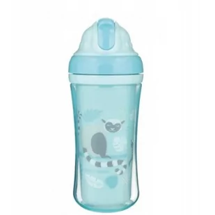 Canpol babies Bidon z rurką 260ml lemur 5O37GK 5O37GK SAM One size - Bidony dla dzieci - miniaturka - grafika 1