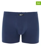 Majtki męskie - COTONELLA Bokserki (2 pary) w kolorze granatowym - miniaturka - grafika 1