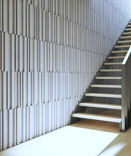 135x60 cm VT - PB42 (S50 jasno szary - mysi) LAMEL - Panel dekor 3D beton architektoniczny - Elewacje - miniaturka - grafika 1