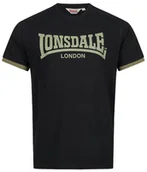 Koszulki męskie - T-shirt LONSDALE TOWNHEAD czarny-XXL - miniaturka - grafika 1