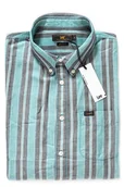 Koszule męskie - KOSZULA MĘSKA LEE BUTTON DOWN FADED GREEN L880NELF 112123324 - Lee - miniaturka - grafika 1