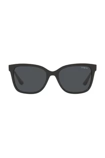 Okulary przeciwsłoneczne - Vogue okulary przeciwsłoneczne damskie kolor czarny - - grafika 1